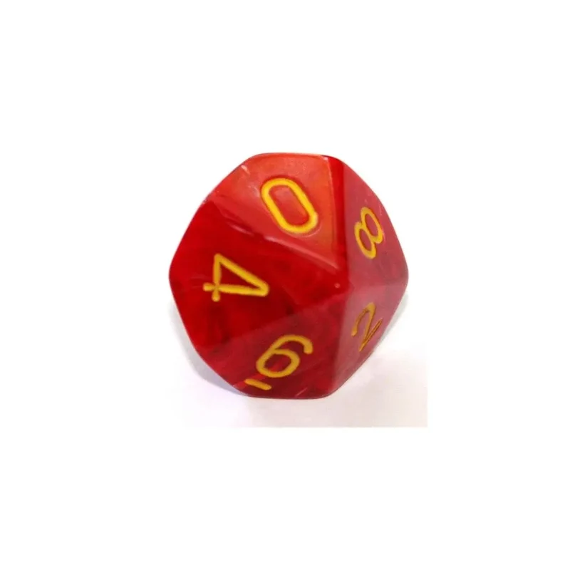 Chessex Vortex Red/Yellow W10