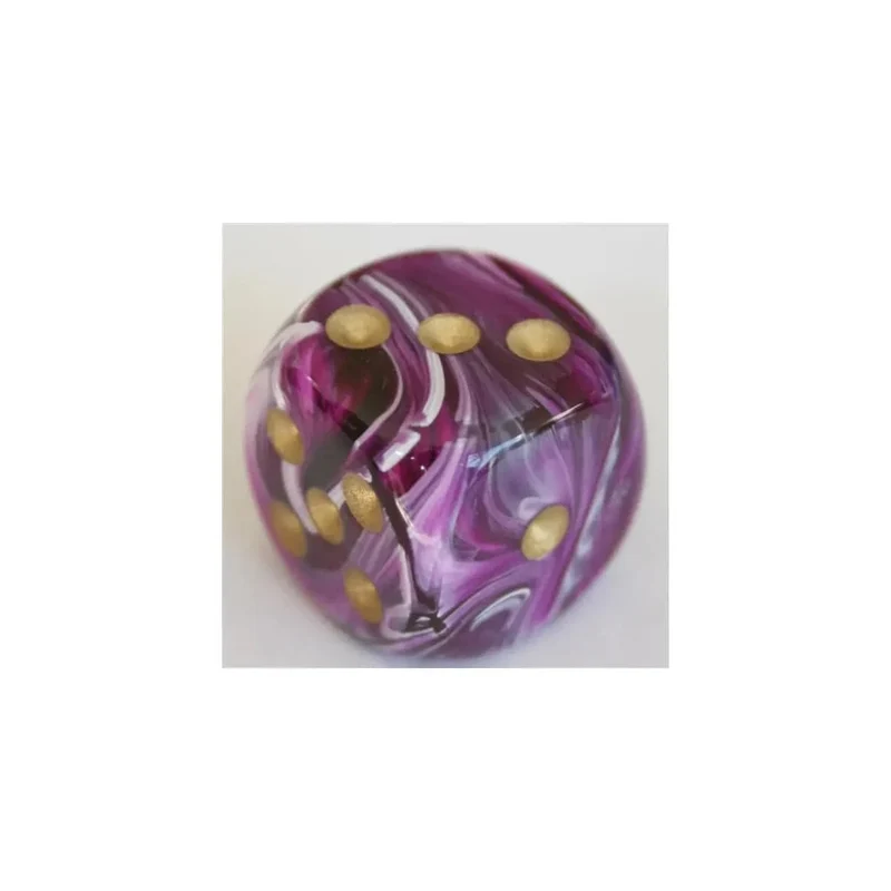 Chessex Vortex Purple/Gold W6 16mm