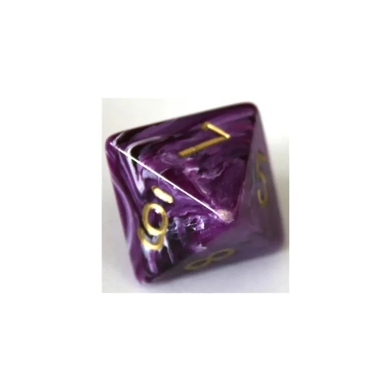 Chessex Vortex Purple/Gold W8