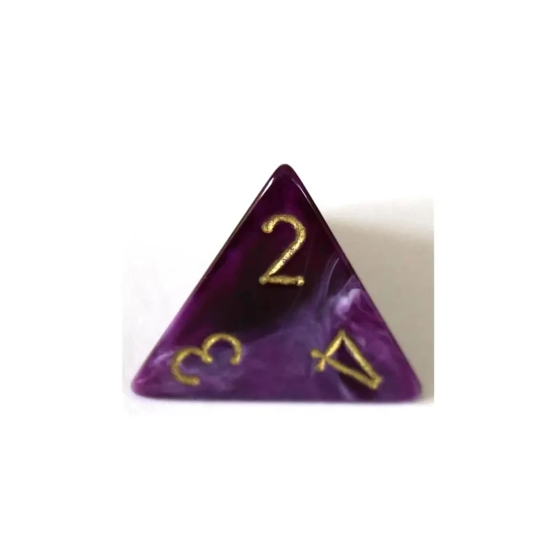 Chessex Vortex Purple/Gold W4