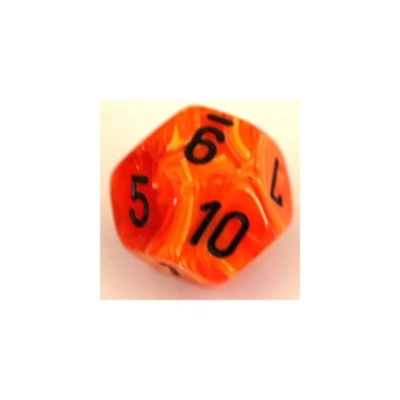 Chessex Vortex Orange/Black W12