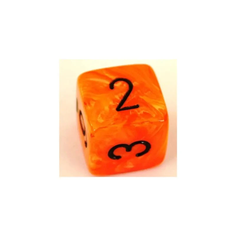 Chessex Vortex Orange/Black W6