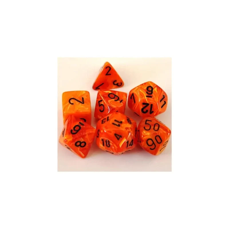 Chessex Vortex Orange/Black Set