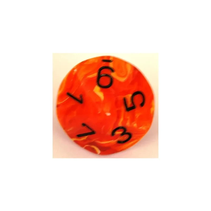 Chessex Vortex Orange/Black W10