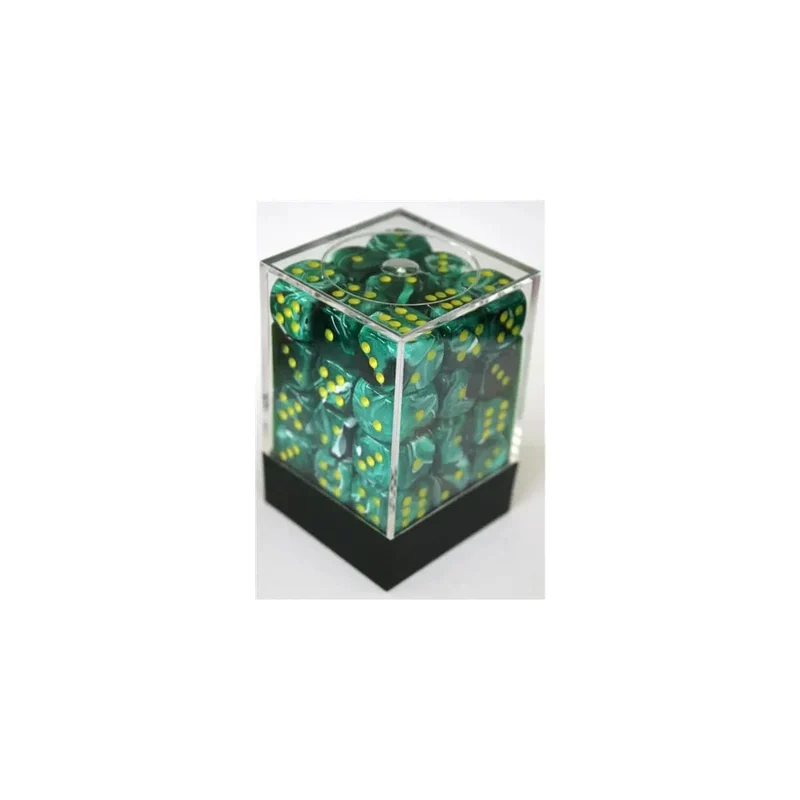 Chessex Vortex Malachite Green W6 12mm Set