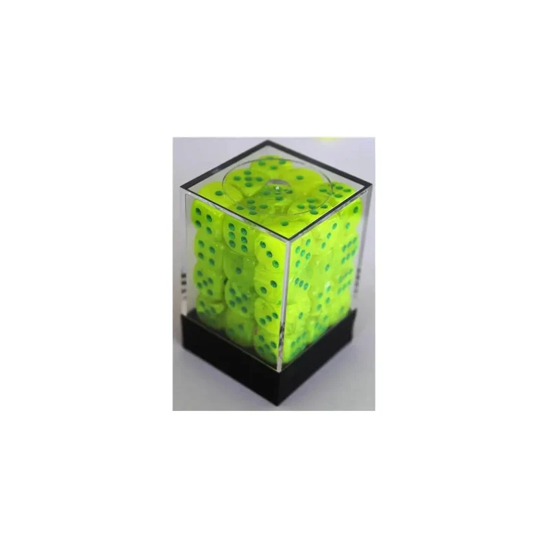Chessex Vortex Electric Yellow W6 12mm Set