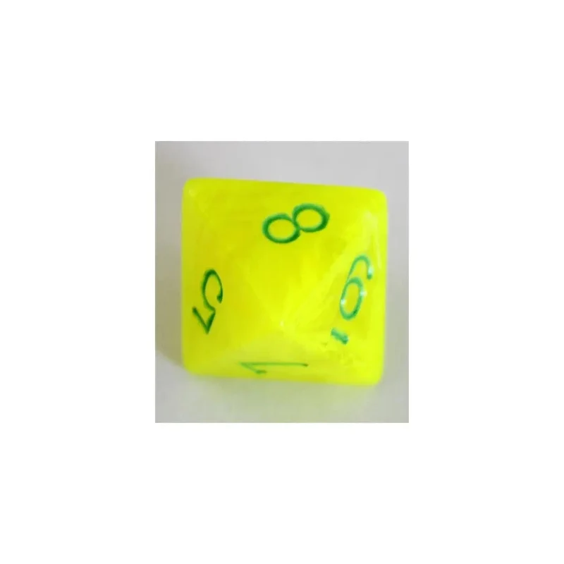 Chessex Vortex Electric Yellow W8