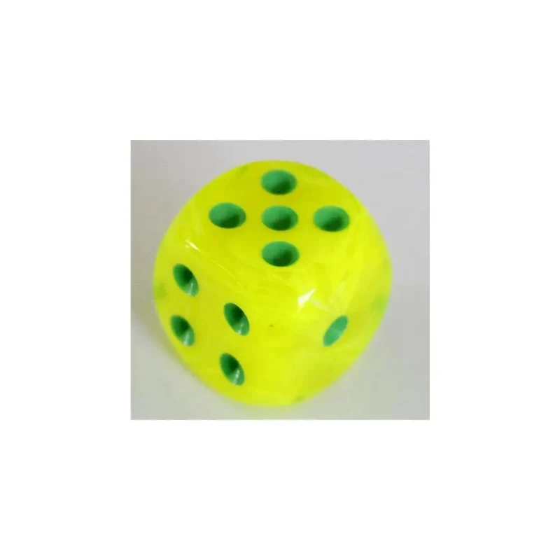 Chessex Vortex Electric Yellow W6 12mm