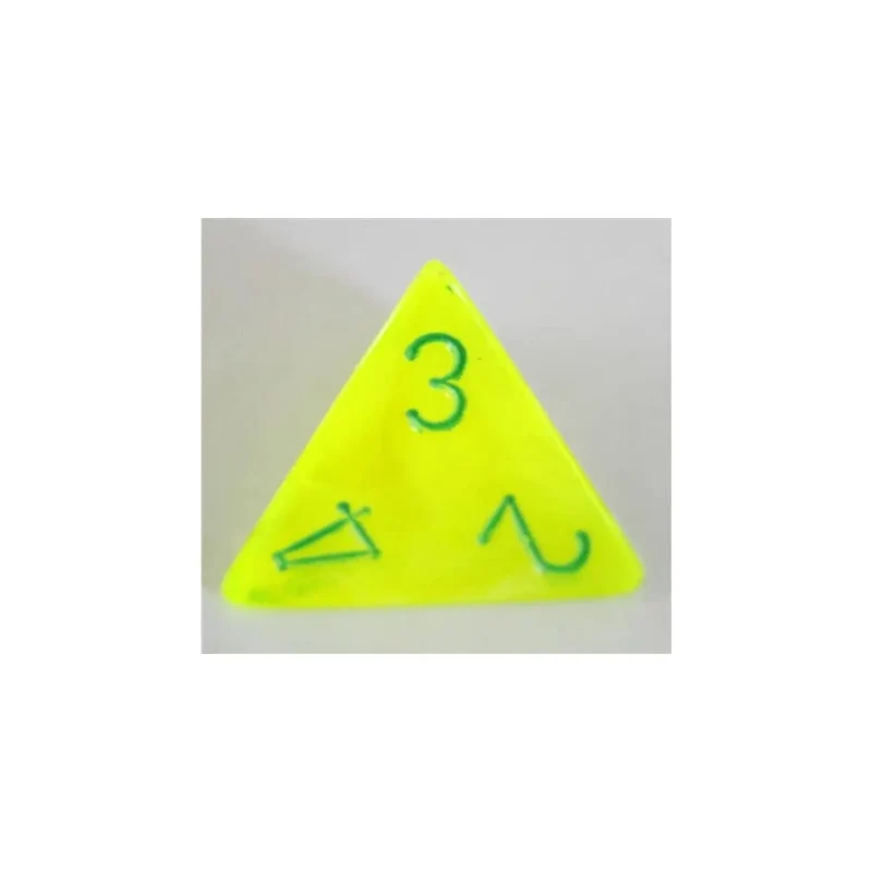 Chessex Vortex Electric Yellow W4
