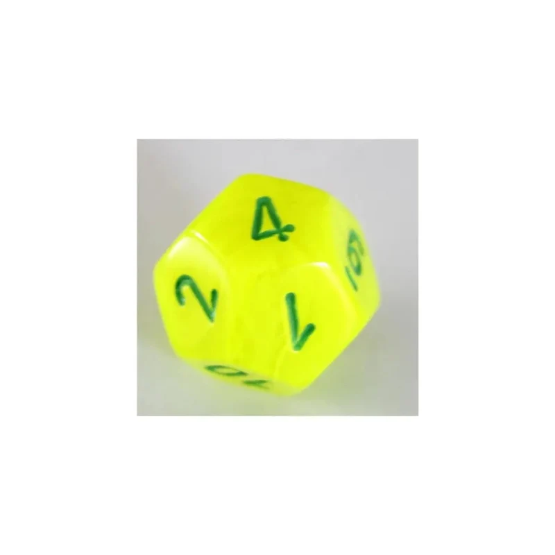 Chessex Vortex Electric Yellow W12