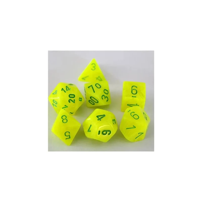 Chessex Vortex Electric Yellow Set