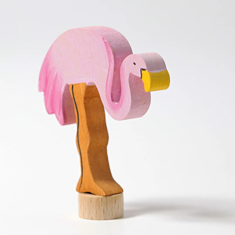 Grimm's Steckfigur Flamingo