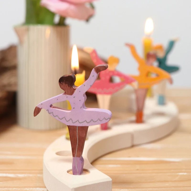 Grimm's Steckfigur Ballerina Orangenblüte
