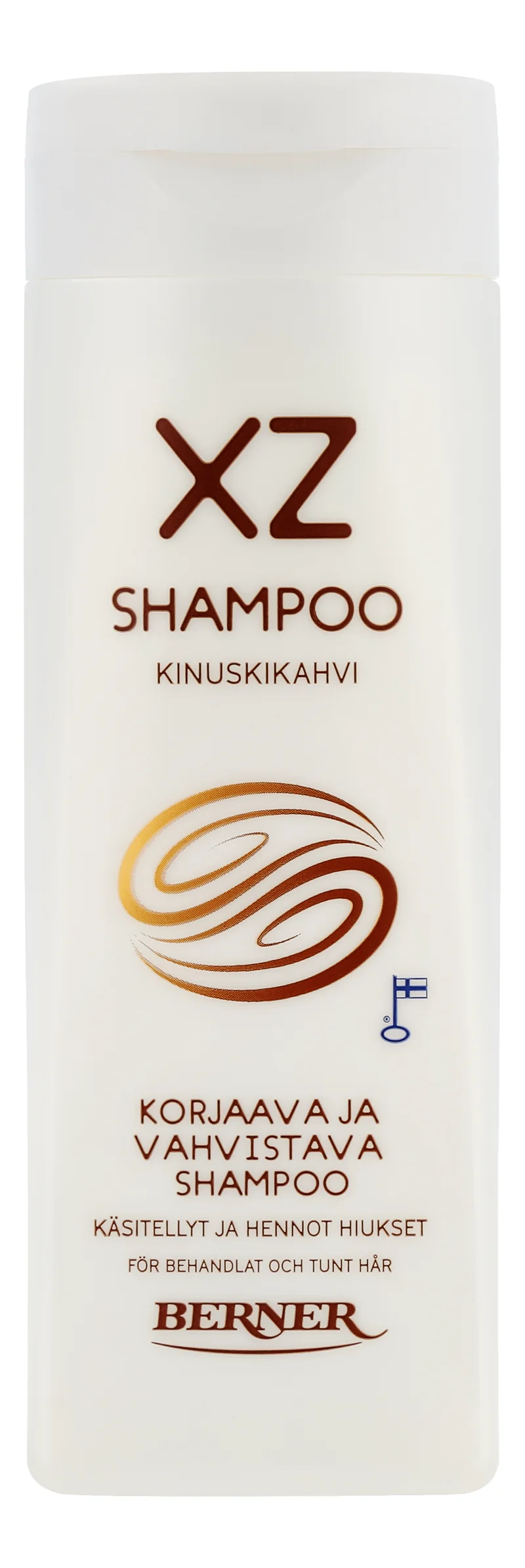 XZ shampoo 250ml kinuskikahvi korjaava ja vahvistava