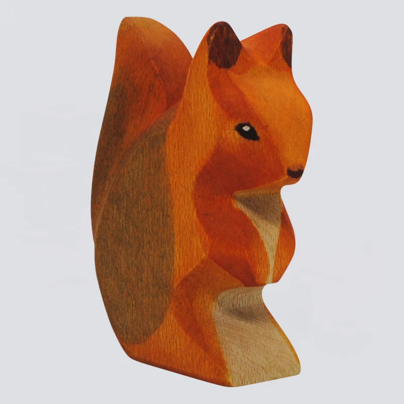 Holzwald Holzfigur Eichhorn