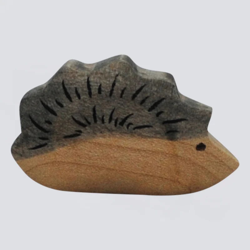 Holzwald Holzfigur Igel klein