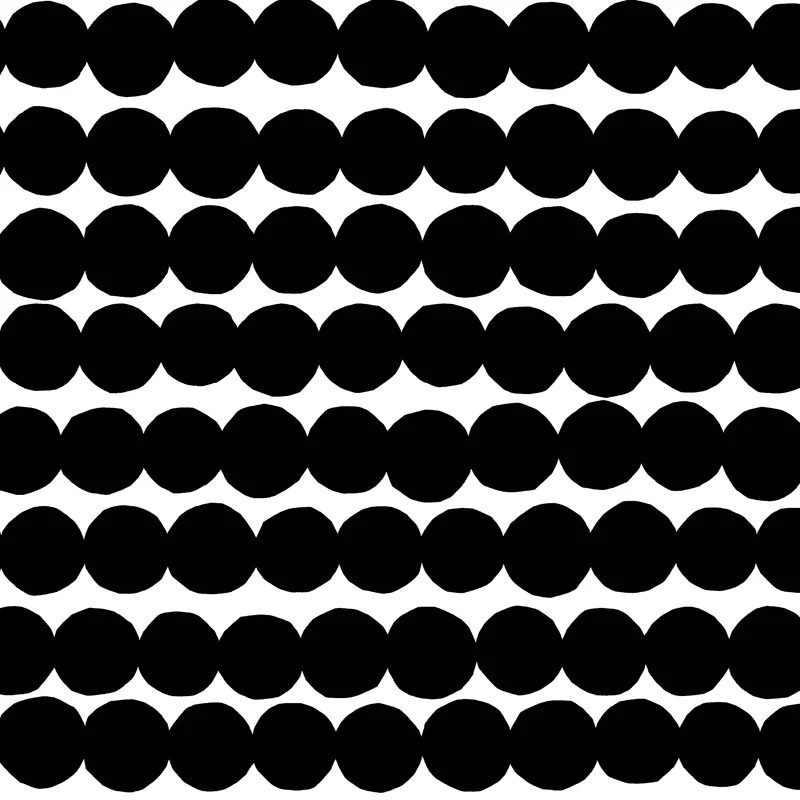 Marimekko Räsymatto mustavalkoinen lautasliina 20kpl/33cm