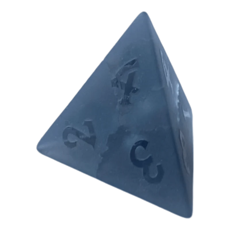 Black Frosted Glaswürfel W4