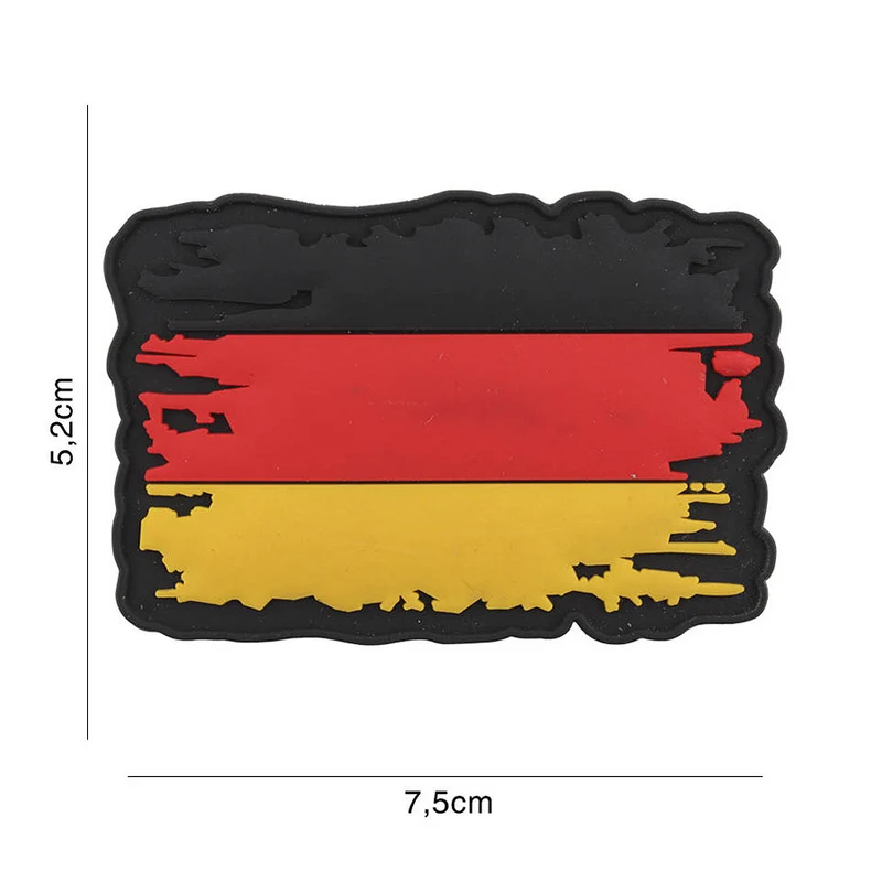 Patch 3D PVC Germany Deutschland vintage