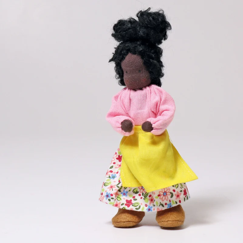Grimm's Biegepüppchen Frau Ebenholz - 14cm