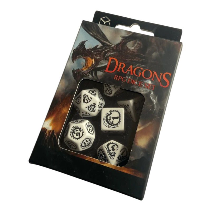 Dragons RPG Würfel 7er Set: Opal