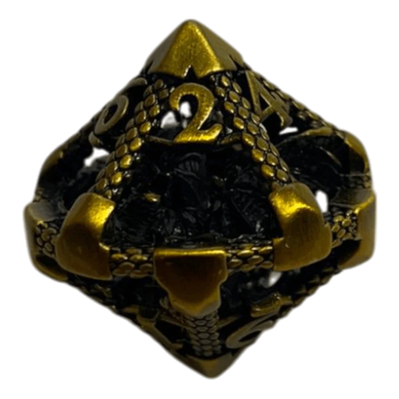 W10 Drachenwürfel Bronze - 18mm
