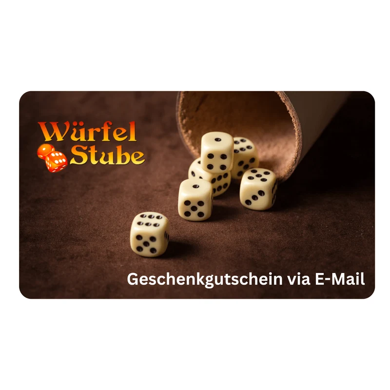 Würfel Geschenkgutschein via E-Mail