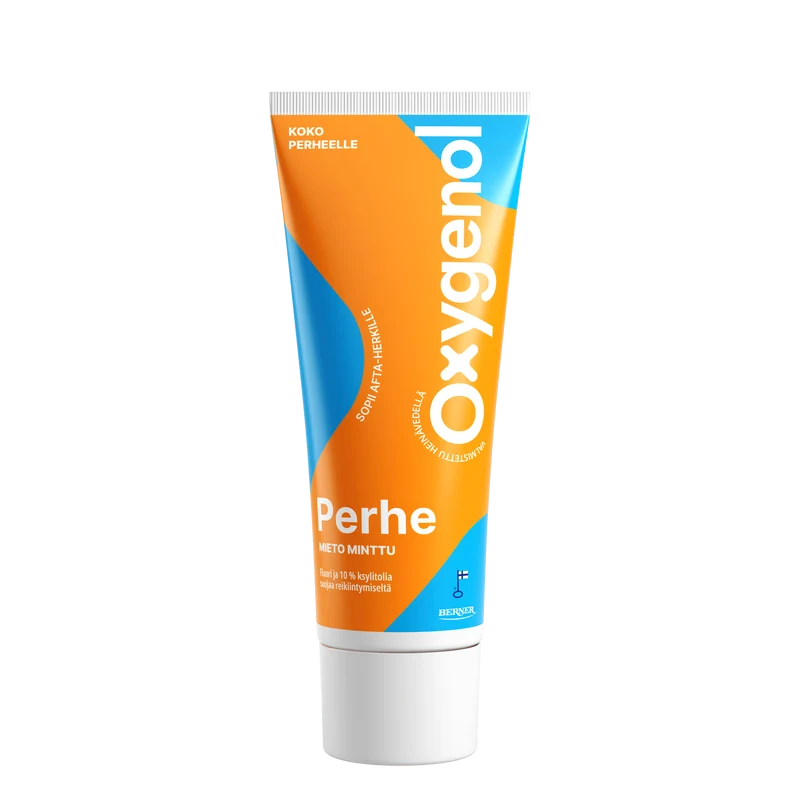 Oxygenol 75ml Perhe hammastahna