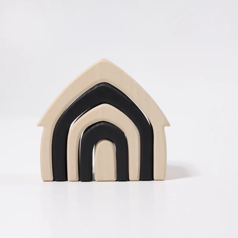 Grimm's Haus monochrom