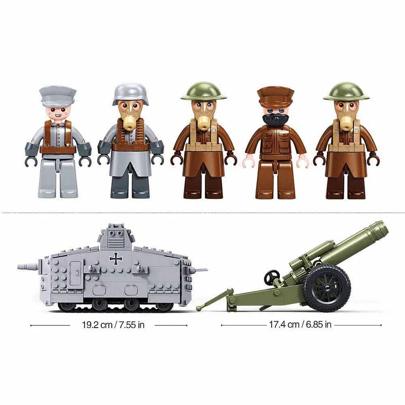 Sluban Army Attack Tank WWI