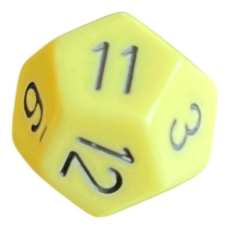 Opaque Pastel Yellow/black W12