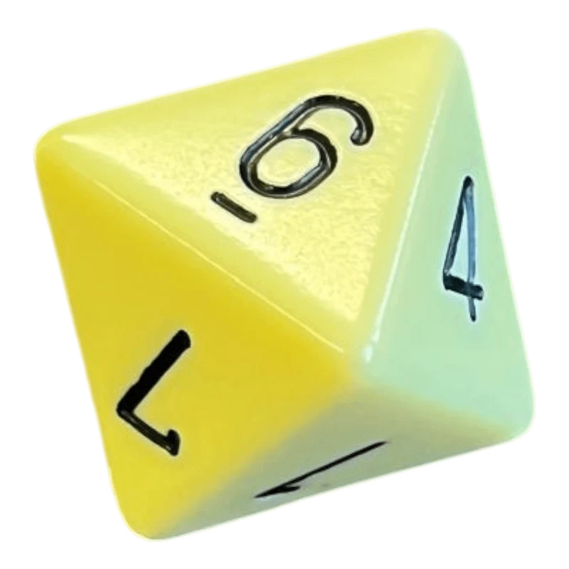 Opaque Pastel Yellow/black W8