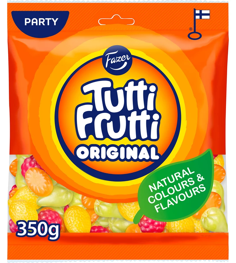 Fazer Tutti Frutti Original karkkipussi 350g