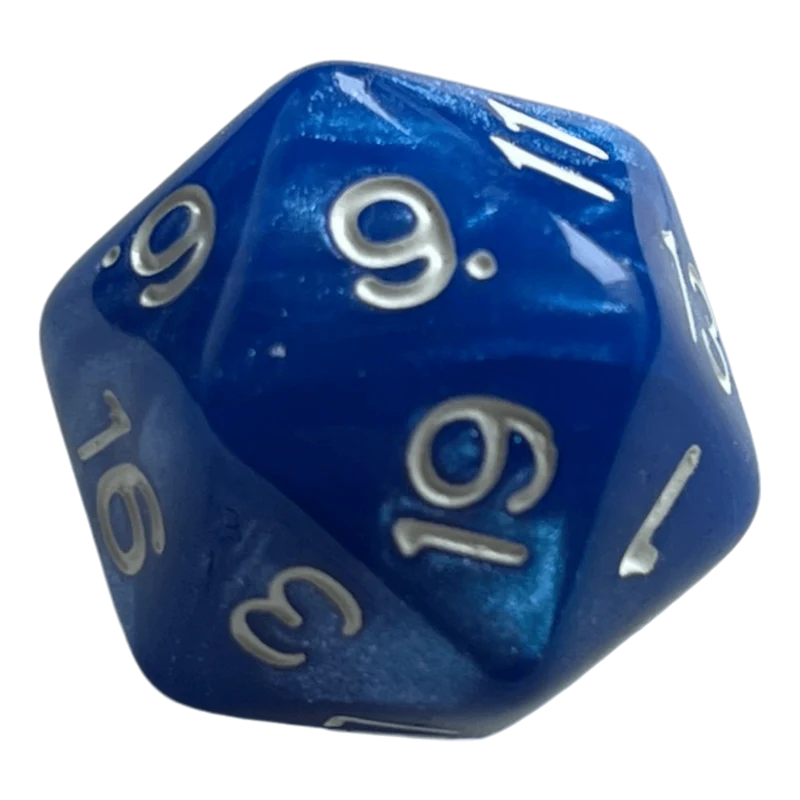 Perlmutt W20 in blau