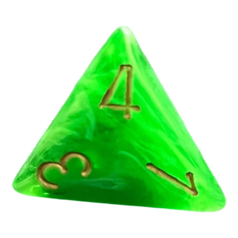 Chessex Vortex Green/Gold W4