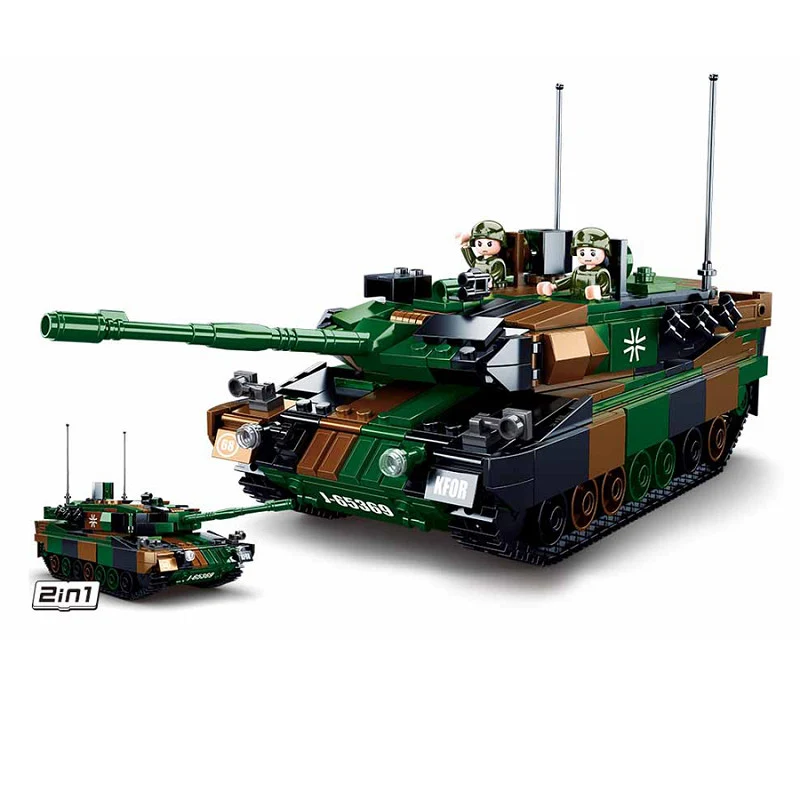 Sluban German Leopard Main Battle Tank M38-B0839