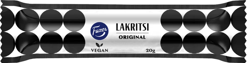 Fazer Lakritsi Original lakritsipatukka 20g x 30