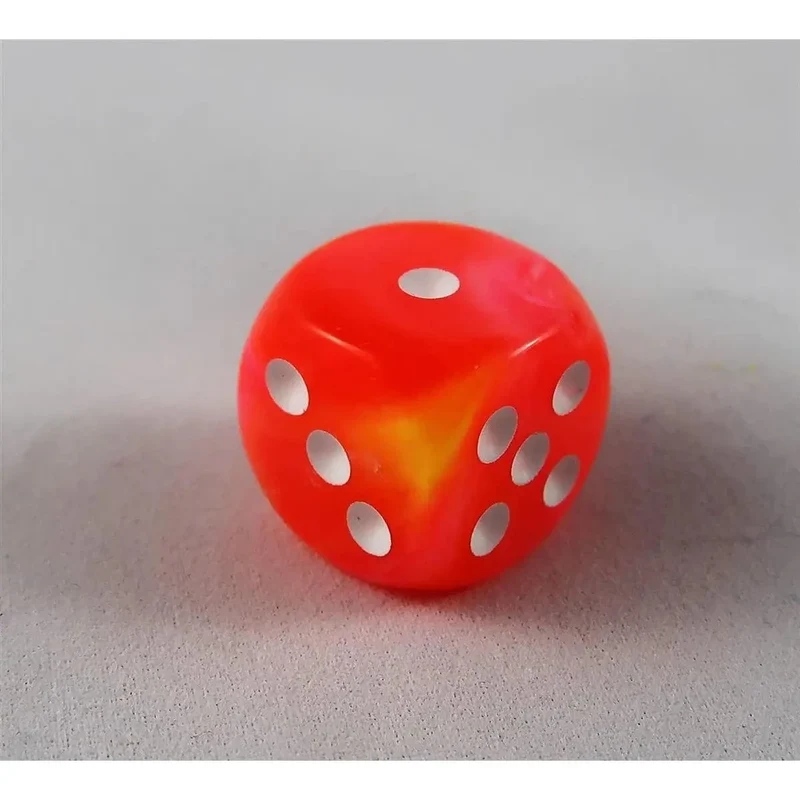 Chessex Festive Dahlia W6 16mm
