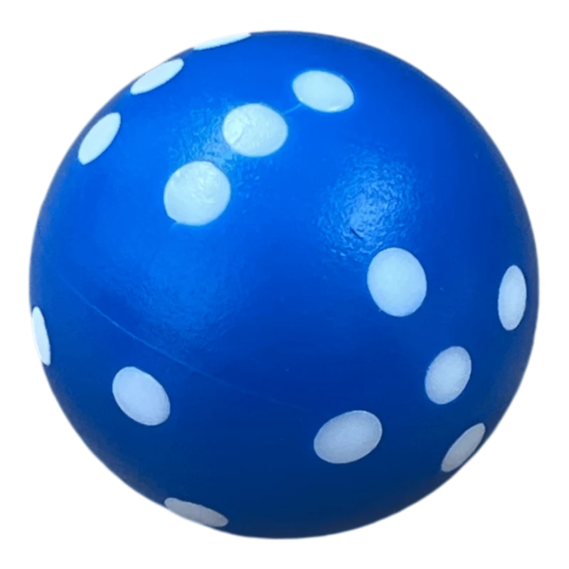 RundWürfel W6 Blau/Weiß