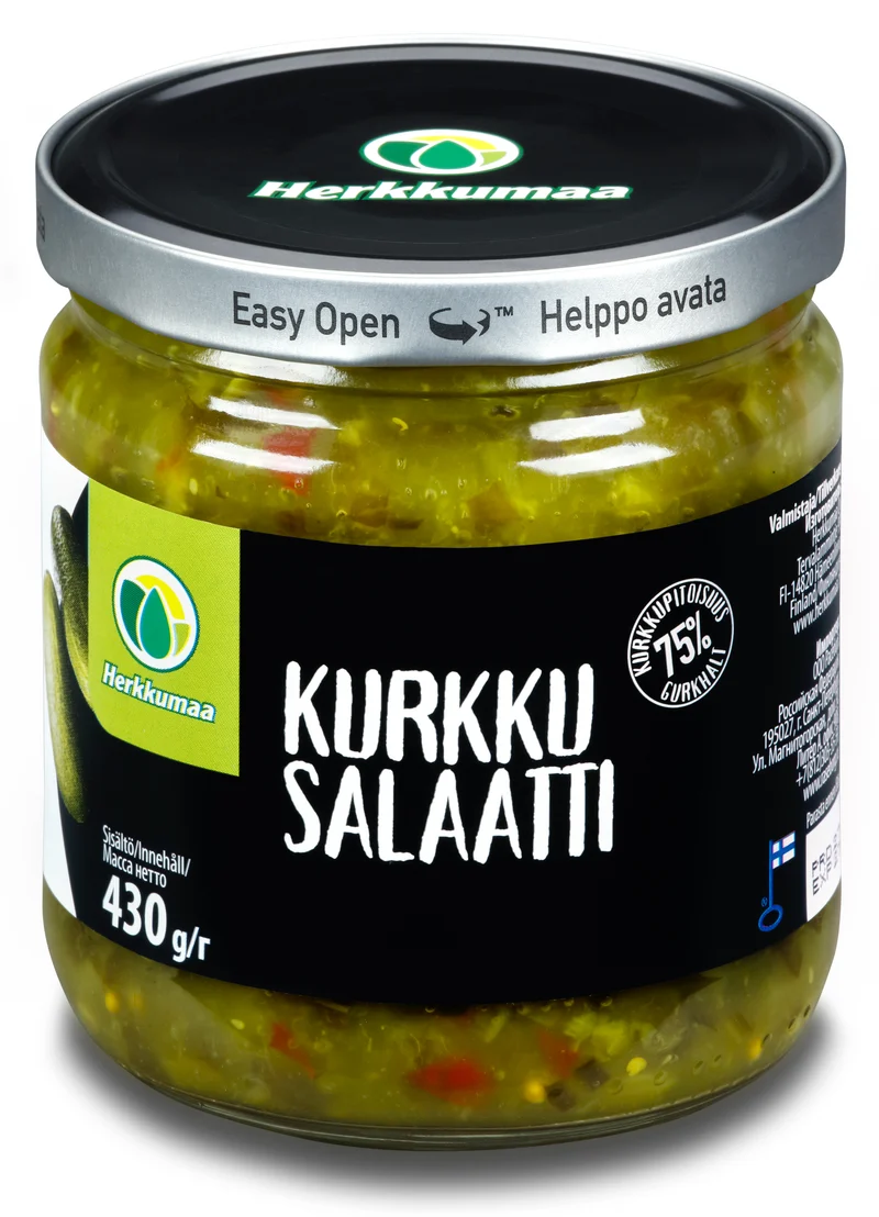 Herkkumaa Kurkkusalaatti 430g