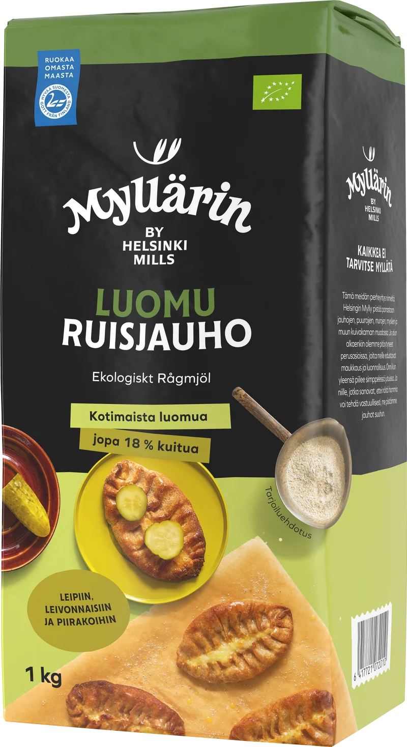 Myllärin Luomu Ruisjauho 1 kg