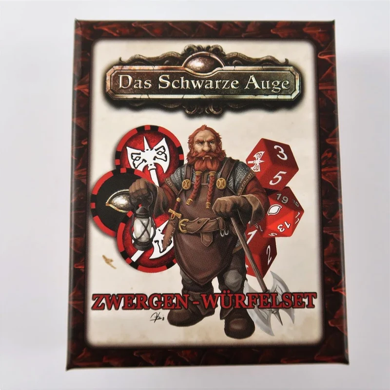 DSA 5 Einsteigerbox: Zwergen-Würfel- & Chipset