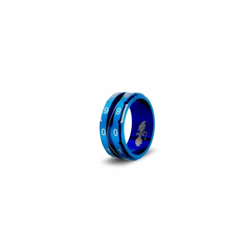 Zählring W100 blau 10