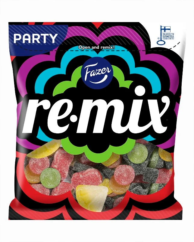 Fazer Remix karkkipussi 350g