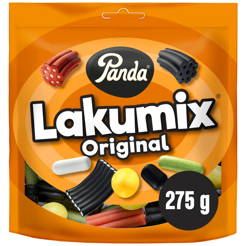 Panda LakuMix original lakritsisekoitus 275g