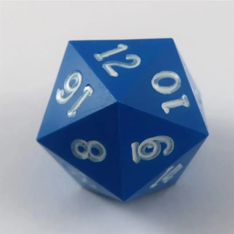 PräzisionsWürfel W20 blau