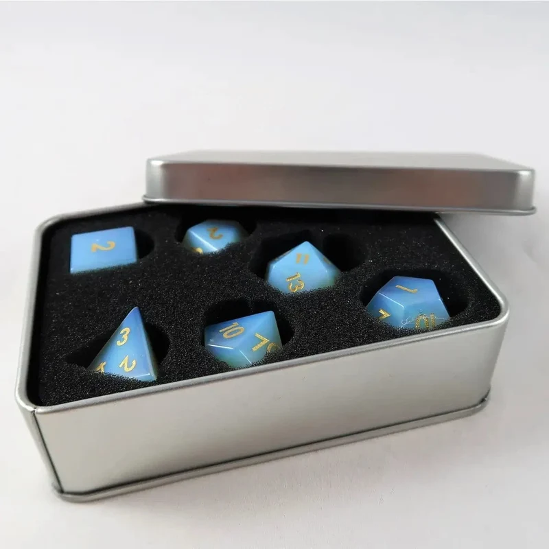 Opal Set mit Metallbox