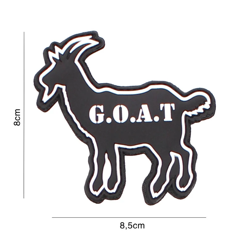 3D PVC Goat Patch
