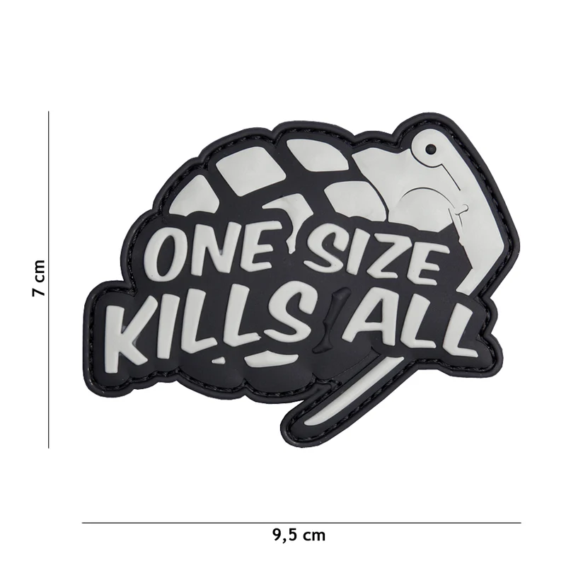 3D PVC One Size Kills All Patch