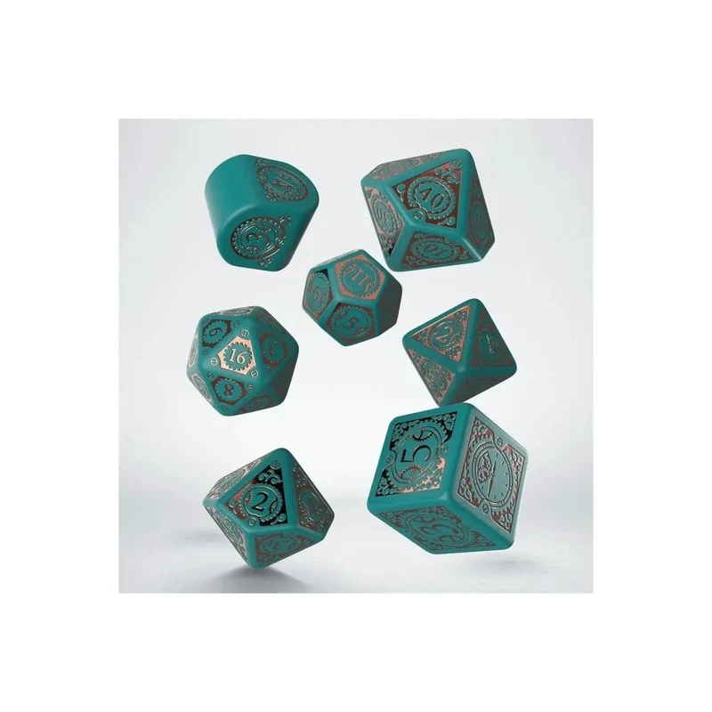Steampunk Clockwork Nautical Apparatus Modern Dice Set